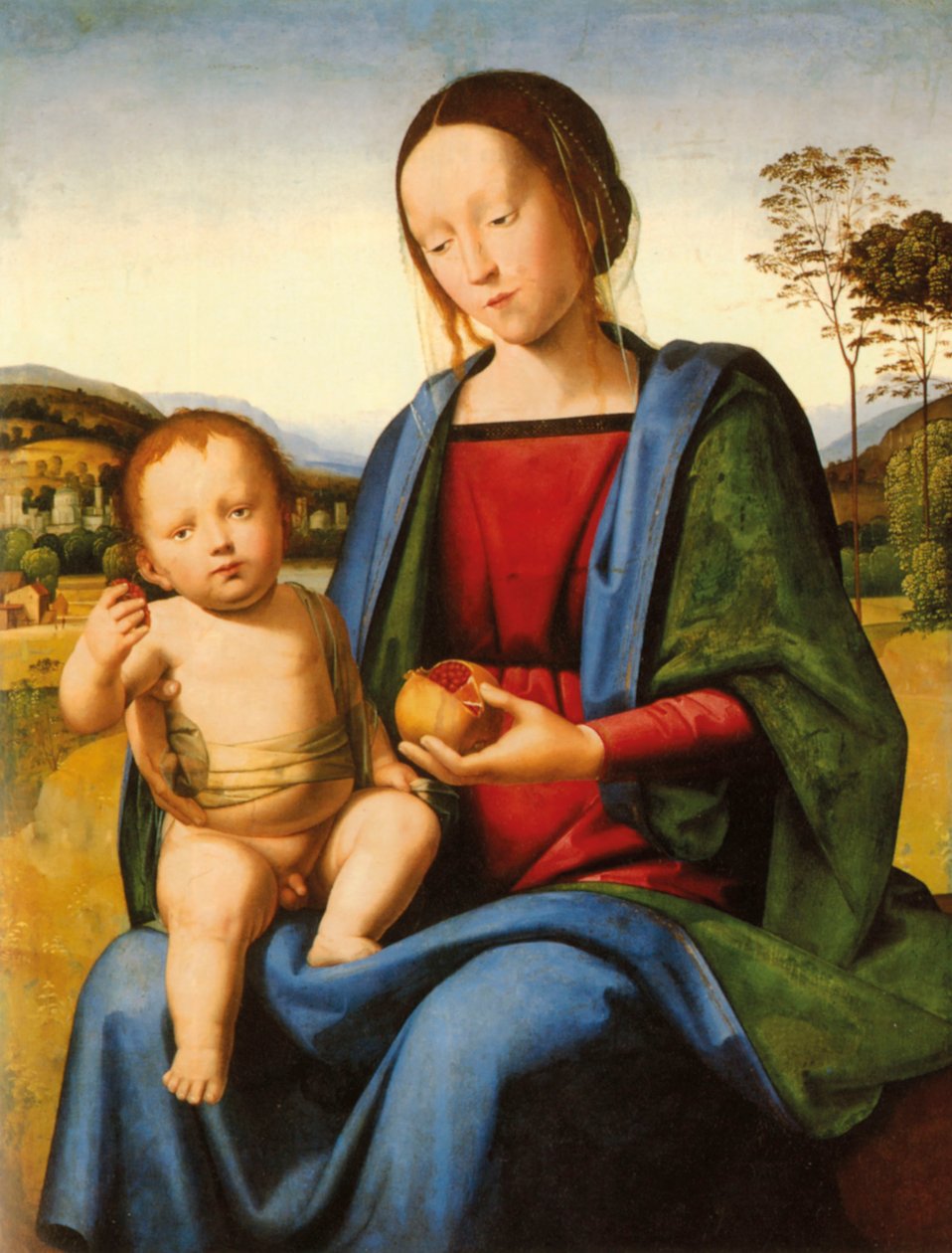 Madonna og barnet af Fra Bartolomeo