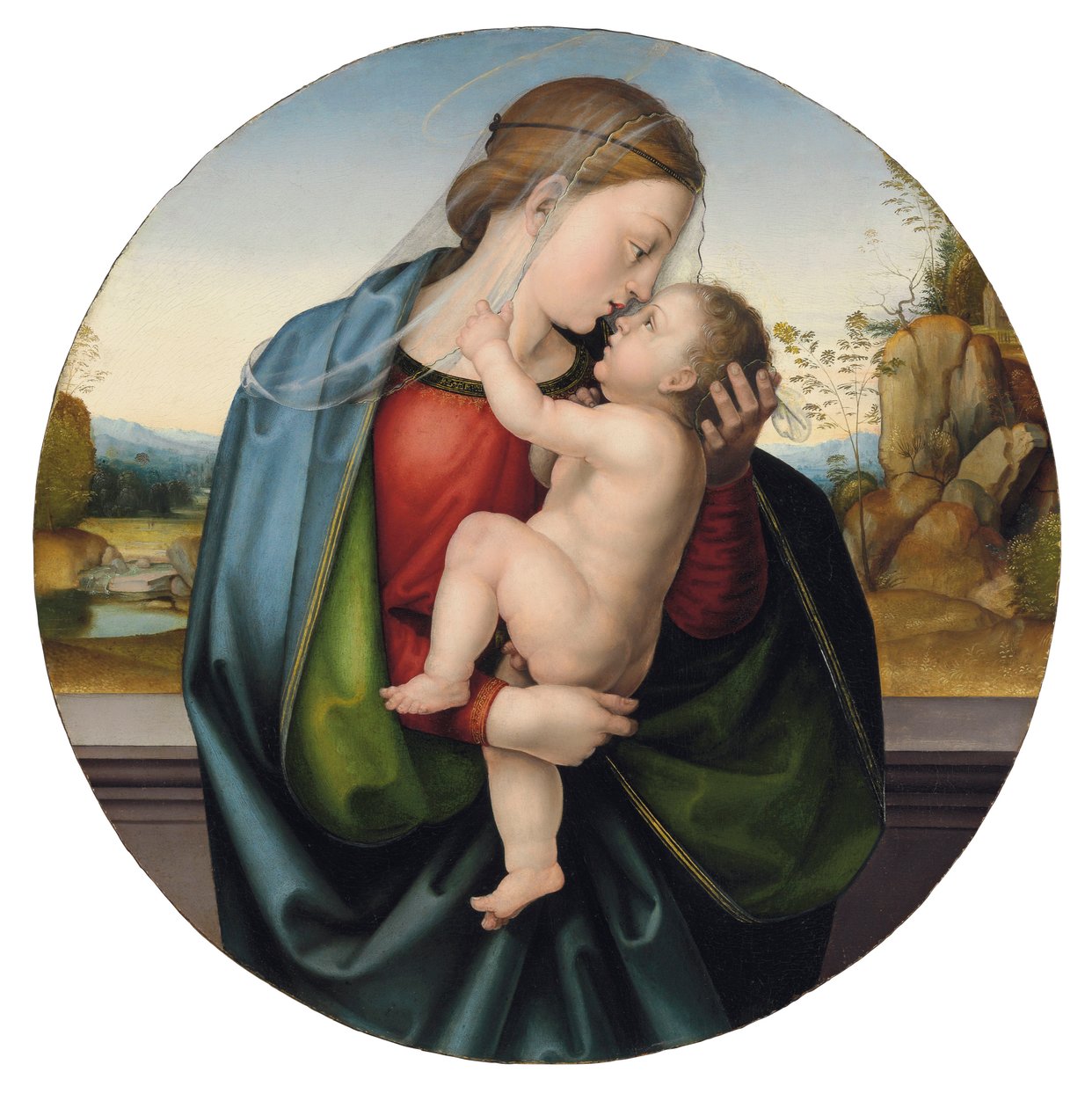 Madonnaen og barnet af Fra Bartolomeo