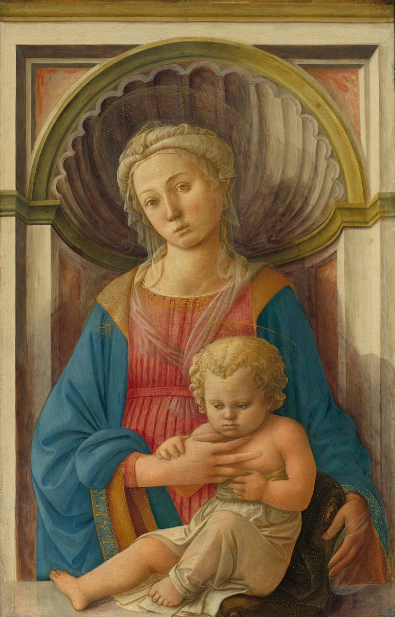 Madonna og barn af Fra Filippo Lippi