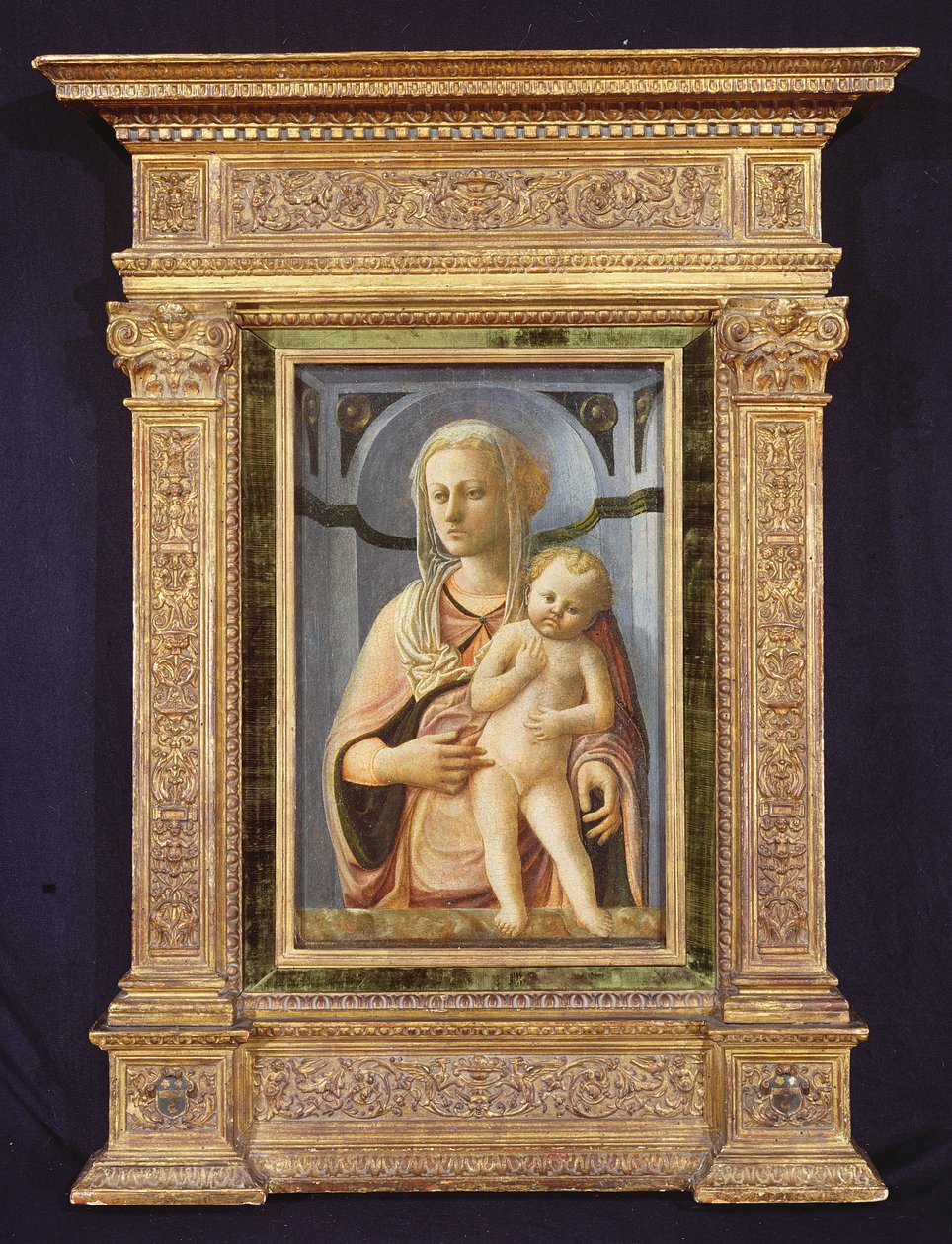 Madonna og barn, ca. 1435 (tempera på panel) af Fra Filippo Lippi