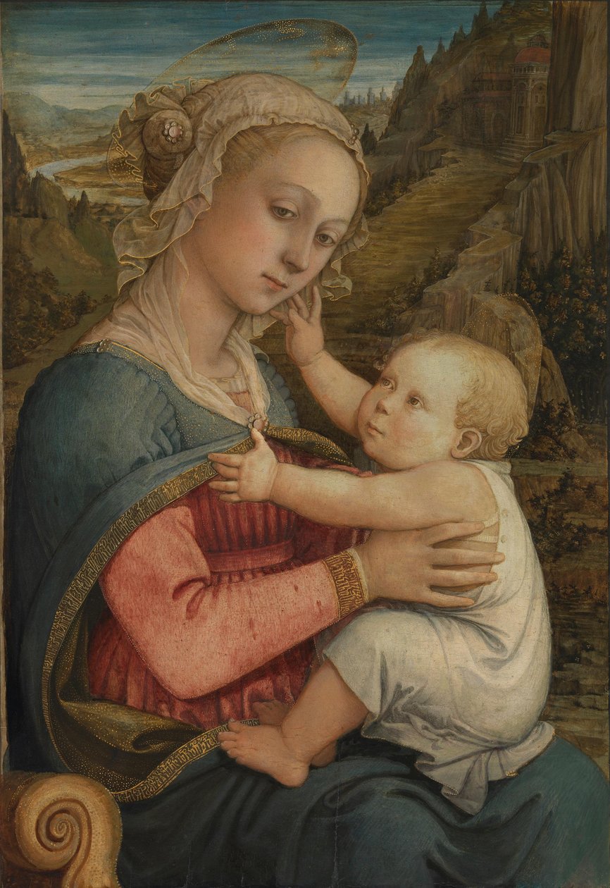 Maria med barnet af Fra Filippo Lippi