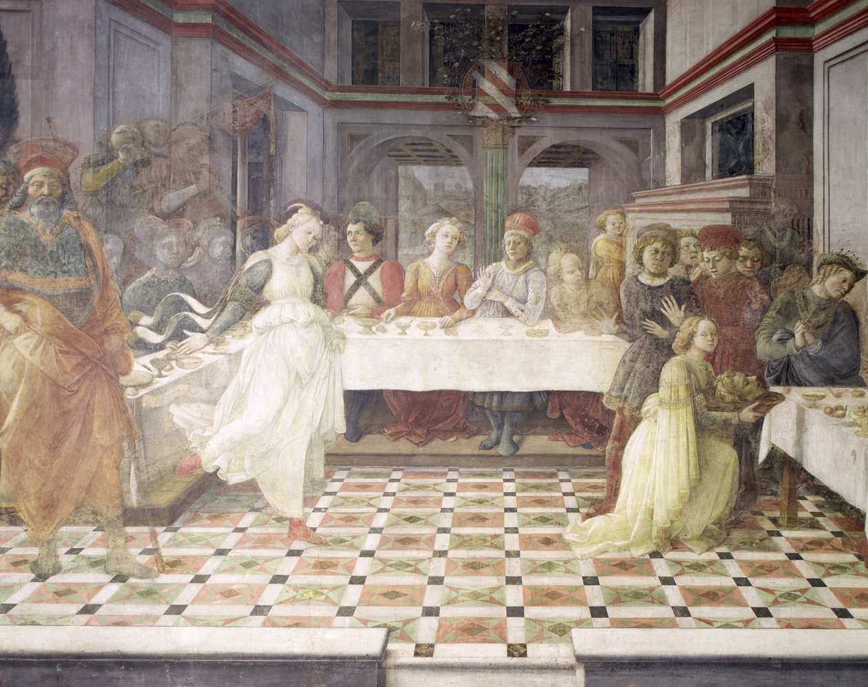 Herodes fest (se også 60432) af Fra Filippo Lippi