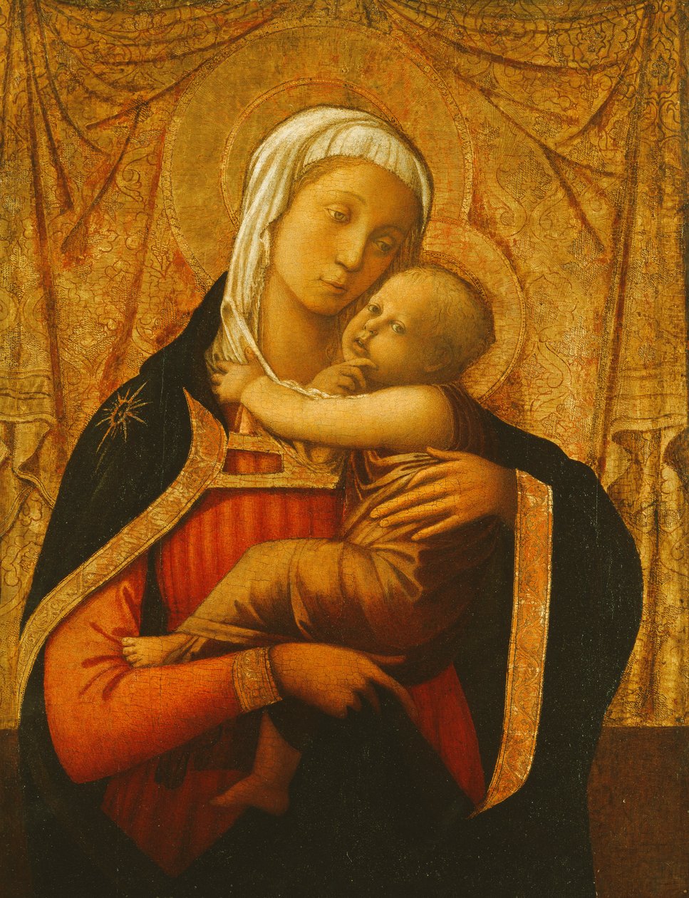 Madonnaen og barnet, af Fra Filippo Lippi