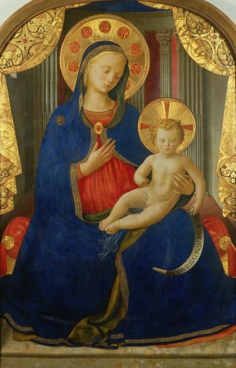 Ydmyghedens Madonna Madonna af Ydmygheden, ca 1435-1440. af Fra Giovanni Angelico da Fiesole