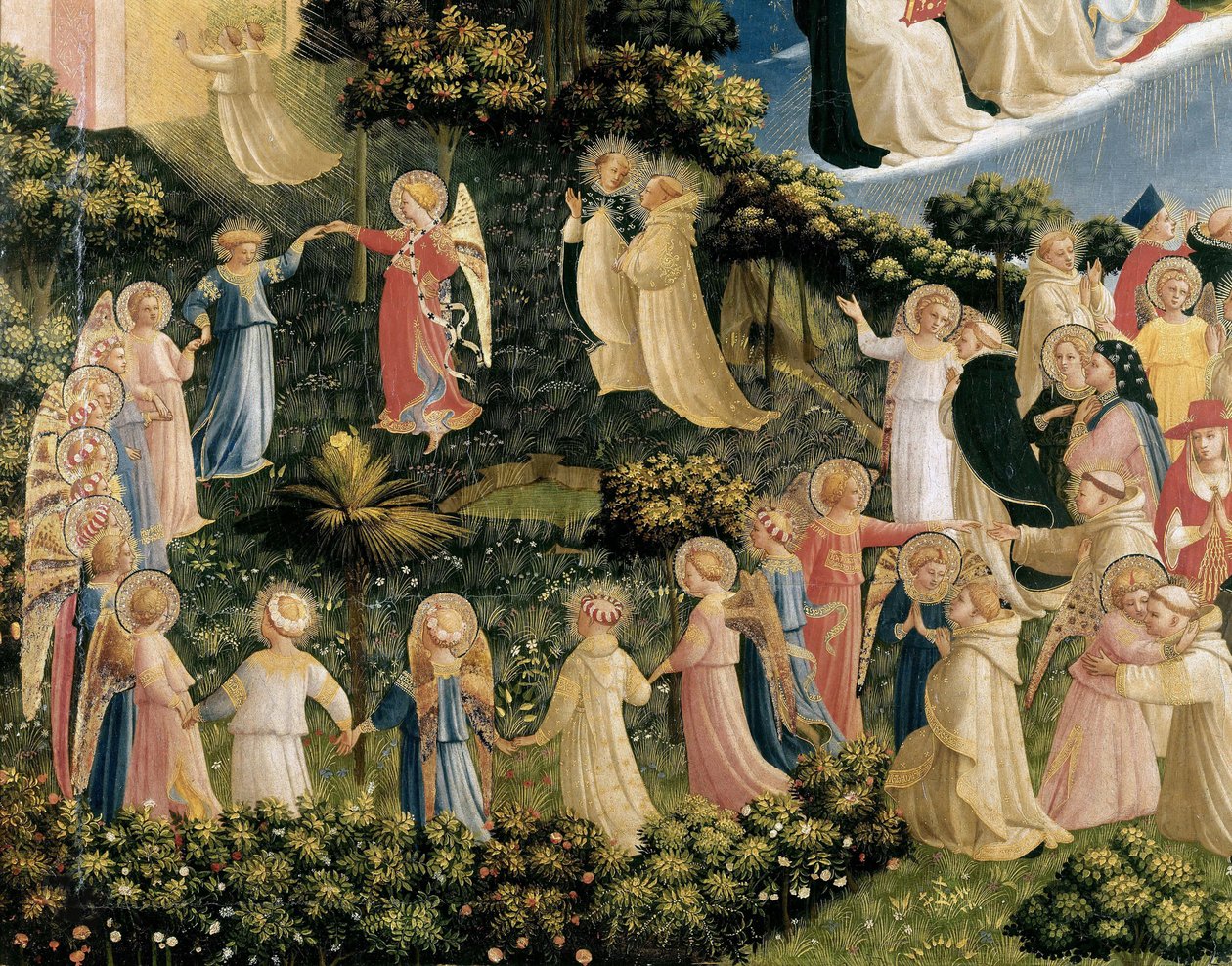 The Last Judgment Detail, ca 1432. af Fra Giovanni Angelico da Fiesole