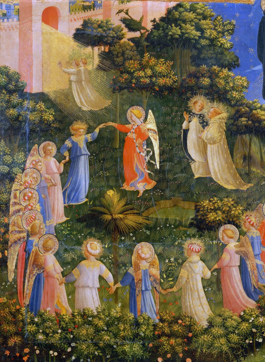 The Last Judgment Detail, ca 1432. af Fra Giovanni Angelico da Fiesole