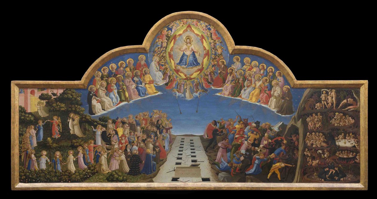 Den sidste dom, ca 1432. af Fra Giovanni Angelico da Fiesole