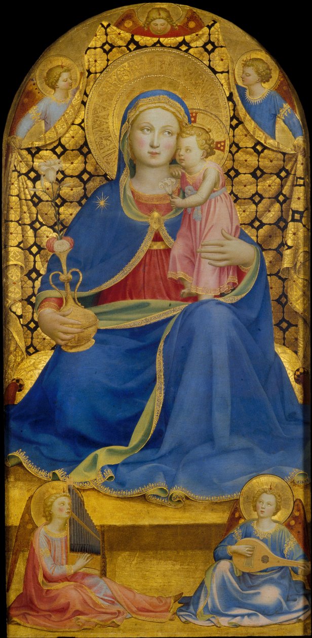 Ydmyghedens Jomfru af Fra Giovanni Angelico da Fiesole
