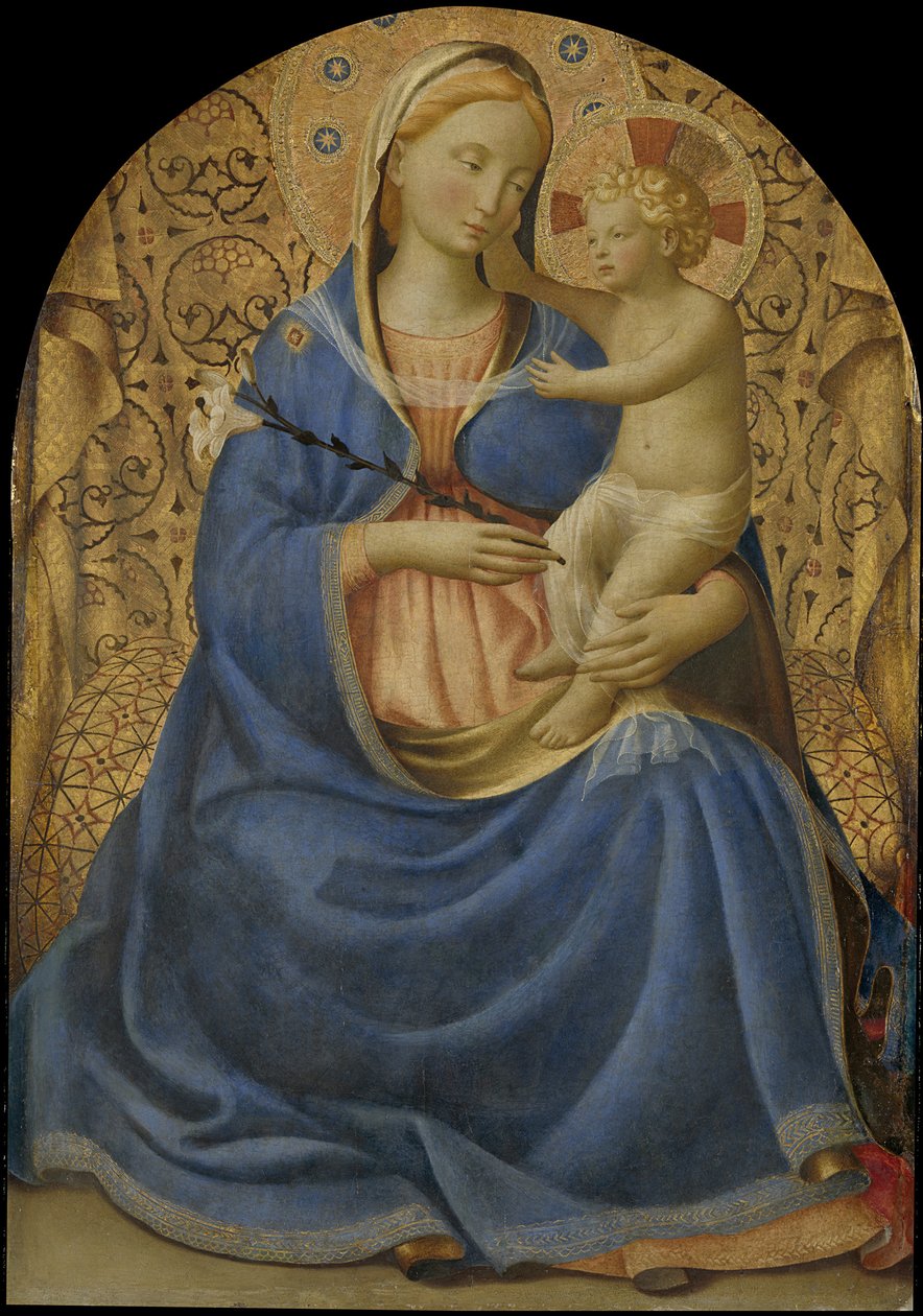 Ydmyghedens Jomfru Madonna dell Umilitá, ca. 1440 af Fra Giovanni Angelico da Fiesole