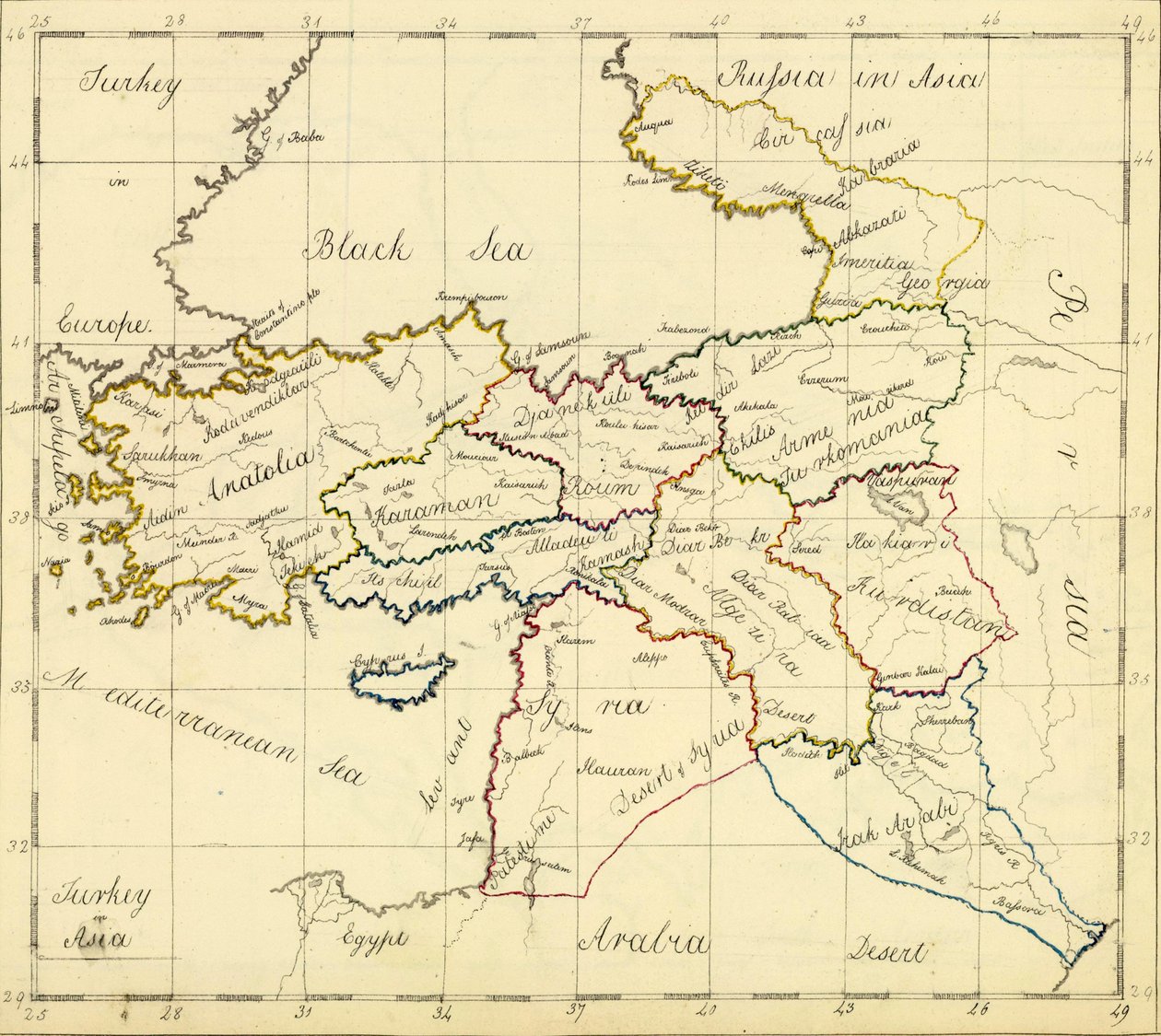 Tyrkiet i Asien. af Frances Bowen