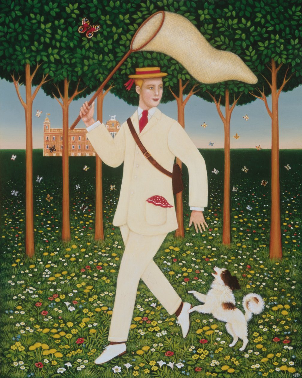 Sommerfuglekatcher af Frances Broomfield