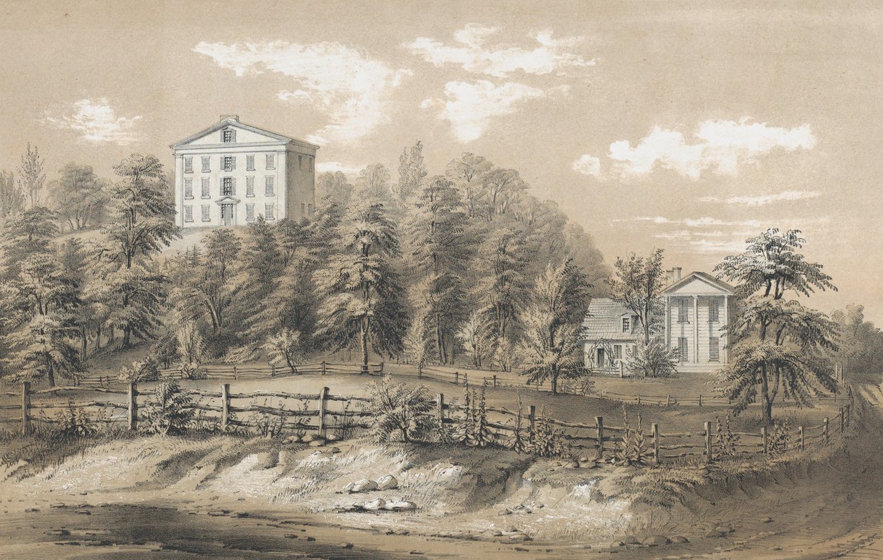 Richmond Seminary, Staten Island, N.Y., 1847-48. af Frances Flora Bond Palmer