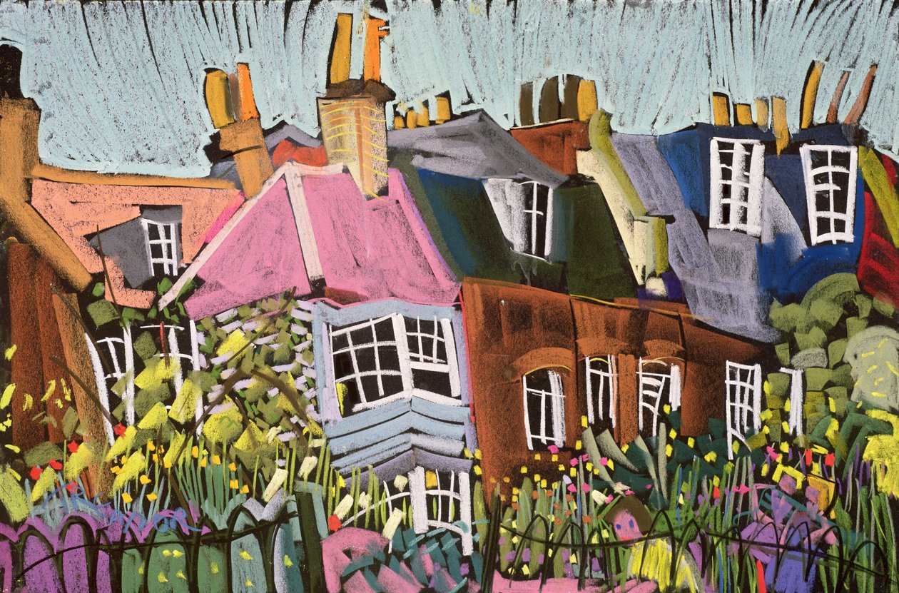 Afslapning i Urtehaven, Greenwich Park, London af Frances Treanor