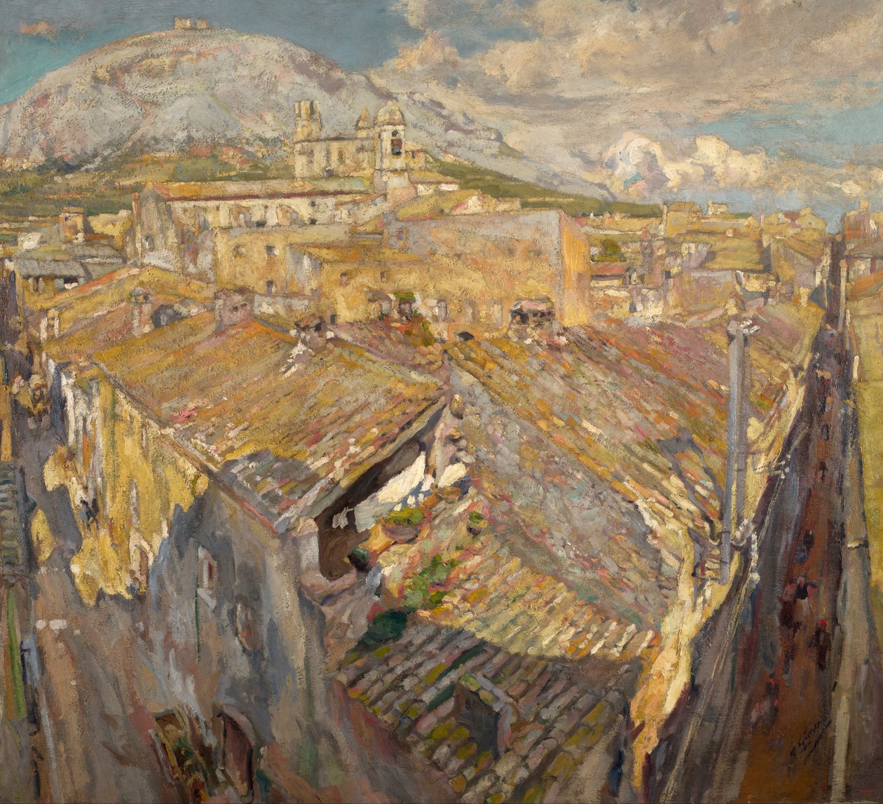En landsby i LEmpordà af Francesc Gimeno