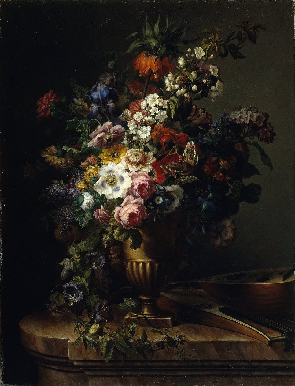 Vase med blomster af Francesc Lacoma i Fontanet