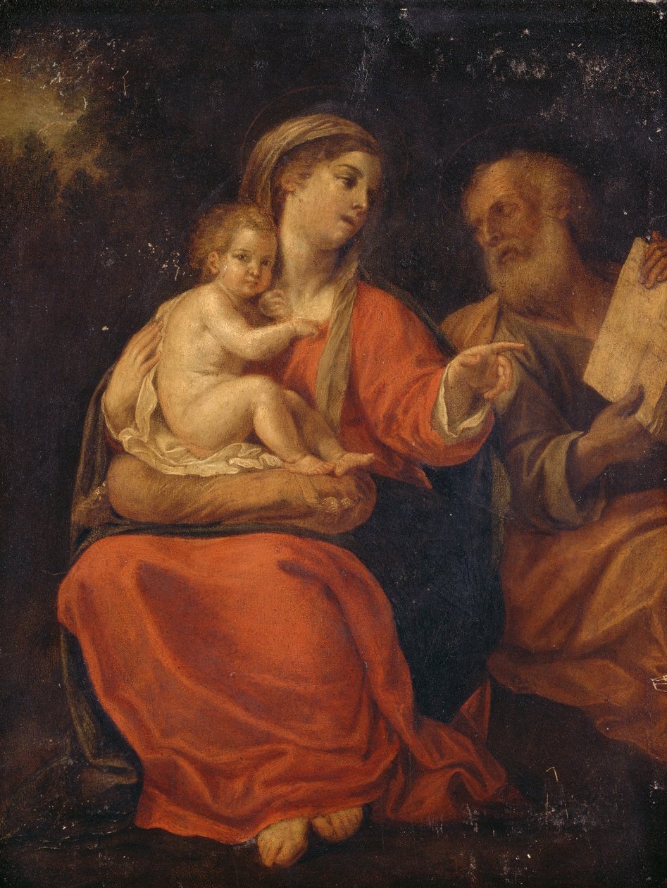 Hellig familie af Francesco Albani