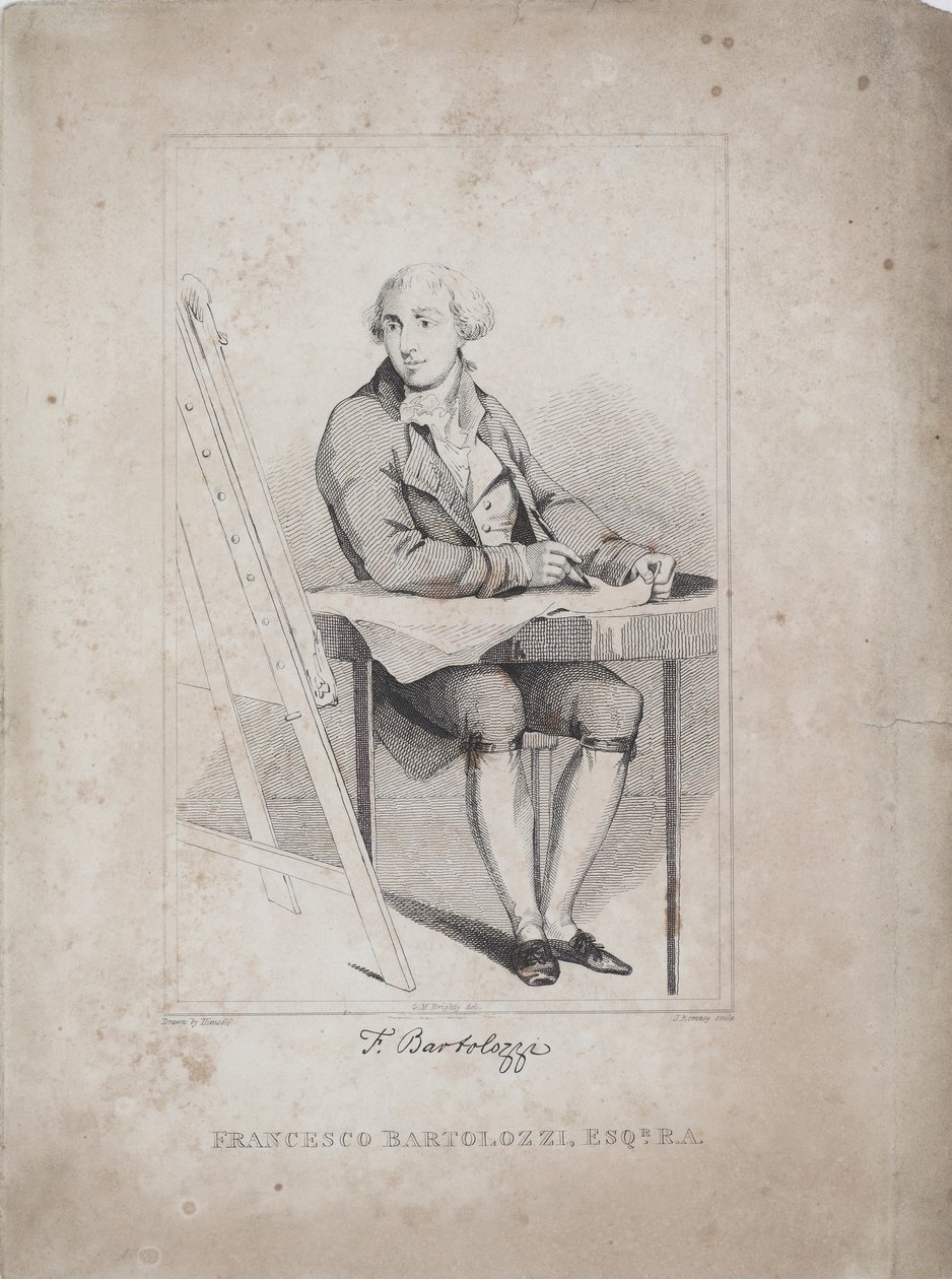 Francesco Bartolozzi, graveret af George M. Brighty (f.1788) og John Romney (1786-1863), ca. 1810 af Francesco Bartolozzi