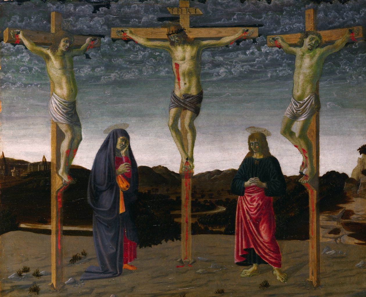 Korsfæstelsen af Francesco Botticini