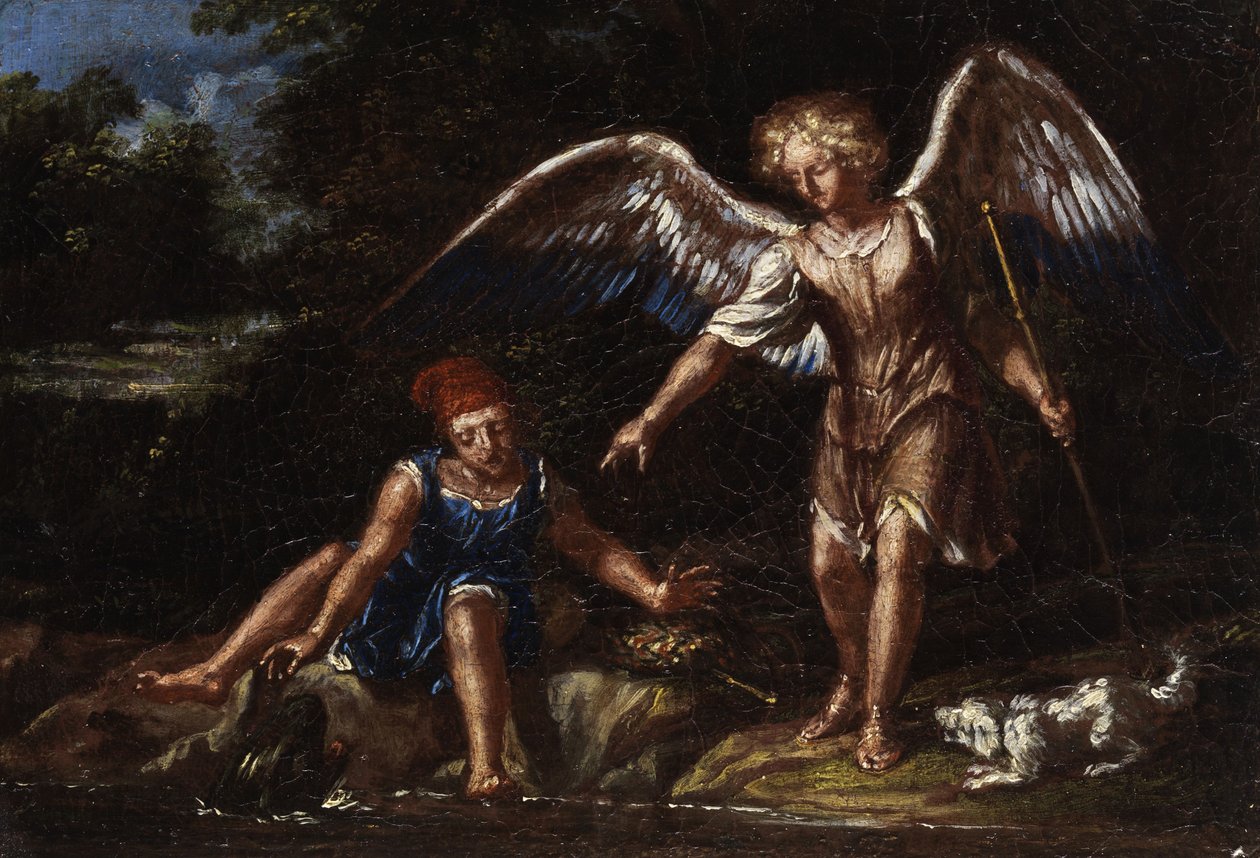 Tobias og englen af Francesco Cozza