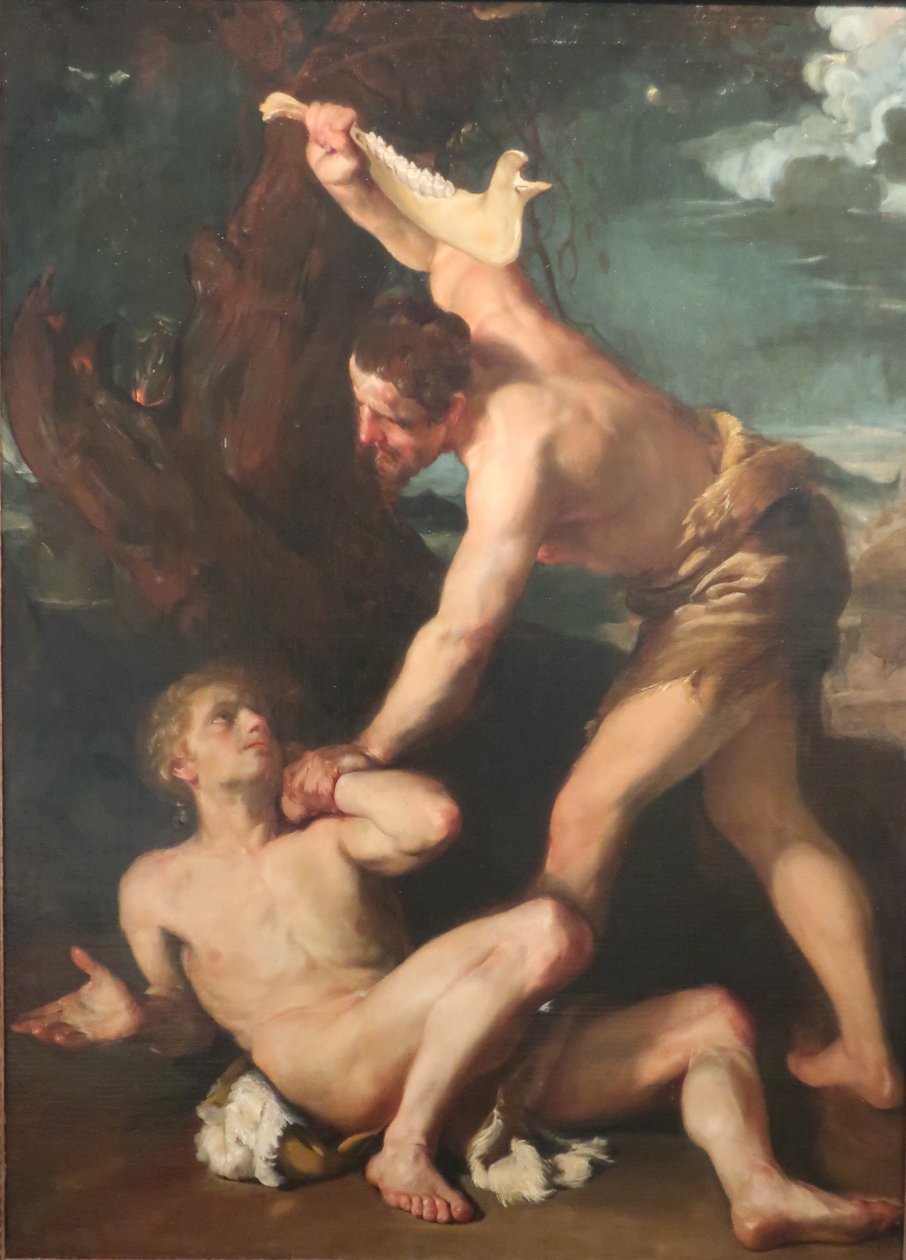 Kain dræber Abel af Francesco Maffei