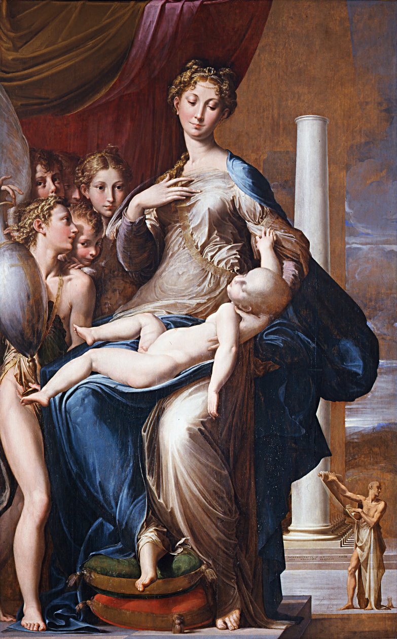 Langhalset Madonna af Parmigianino