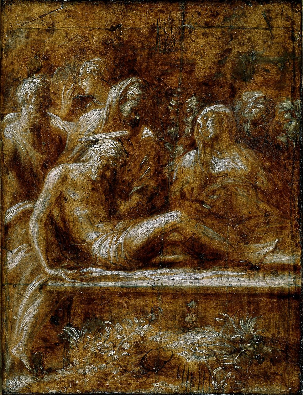 Kristi begravelse af Parmigianino