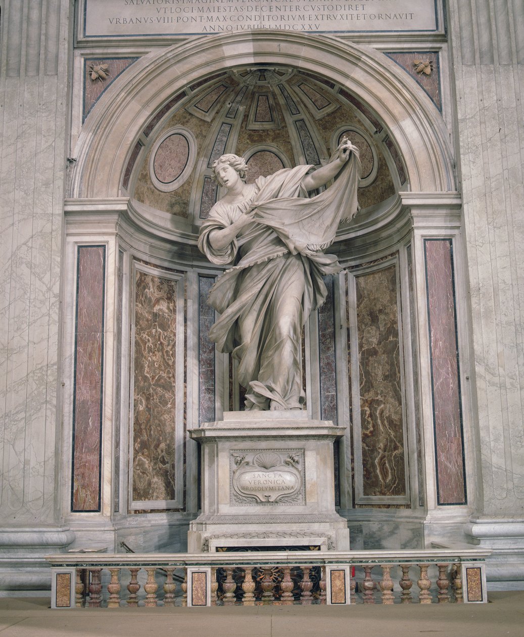 St. Veronica (marmor) af Francesco Mochi