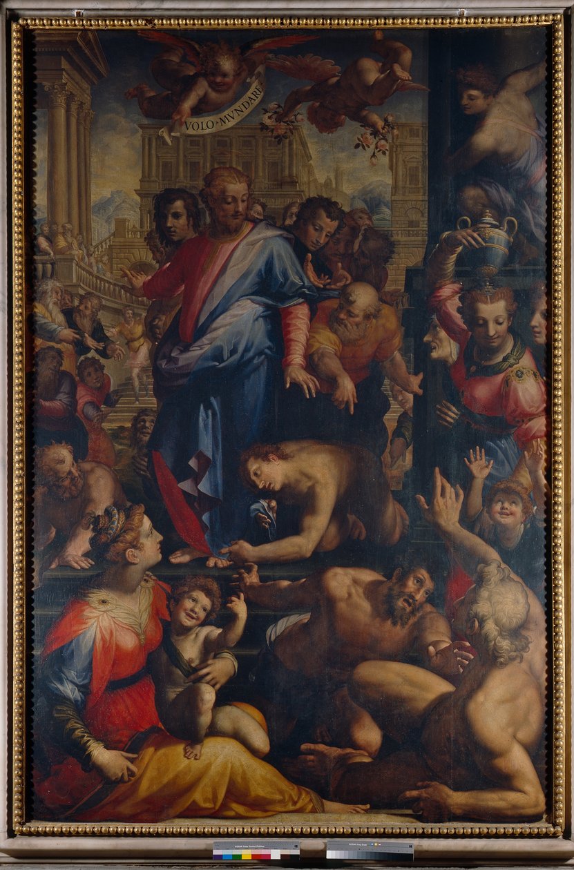 Kristus helbreder den spedalske af Francesco Morandini