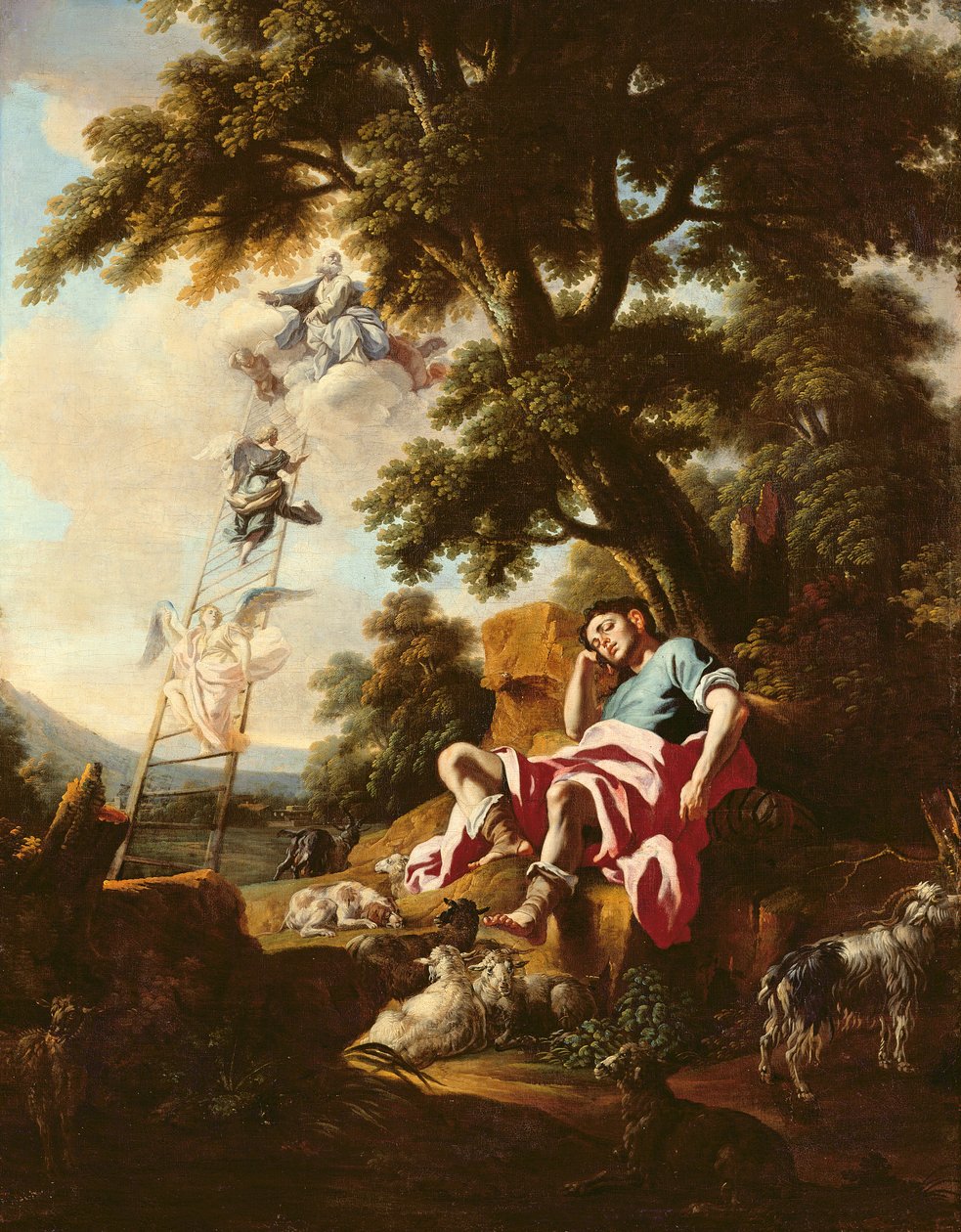 Jakobs drøm af Francesco Solimena
