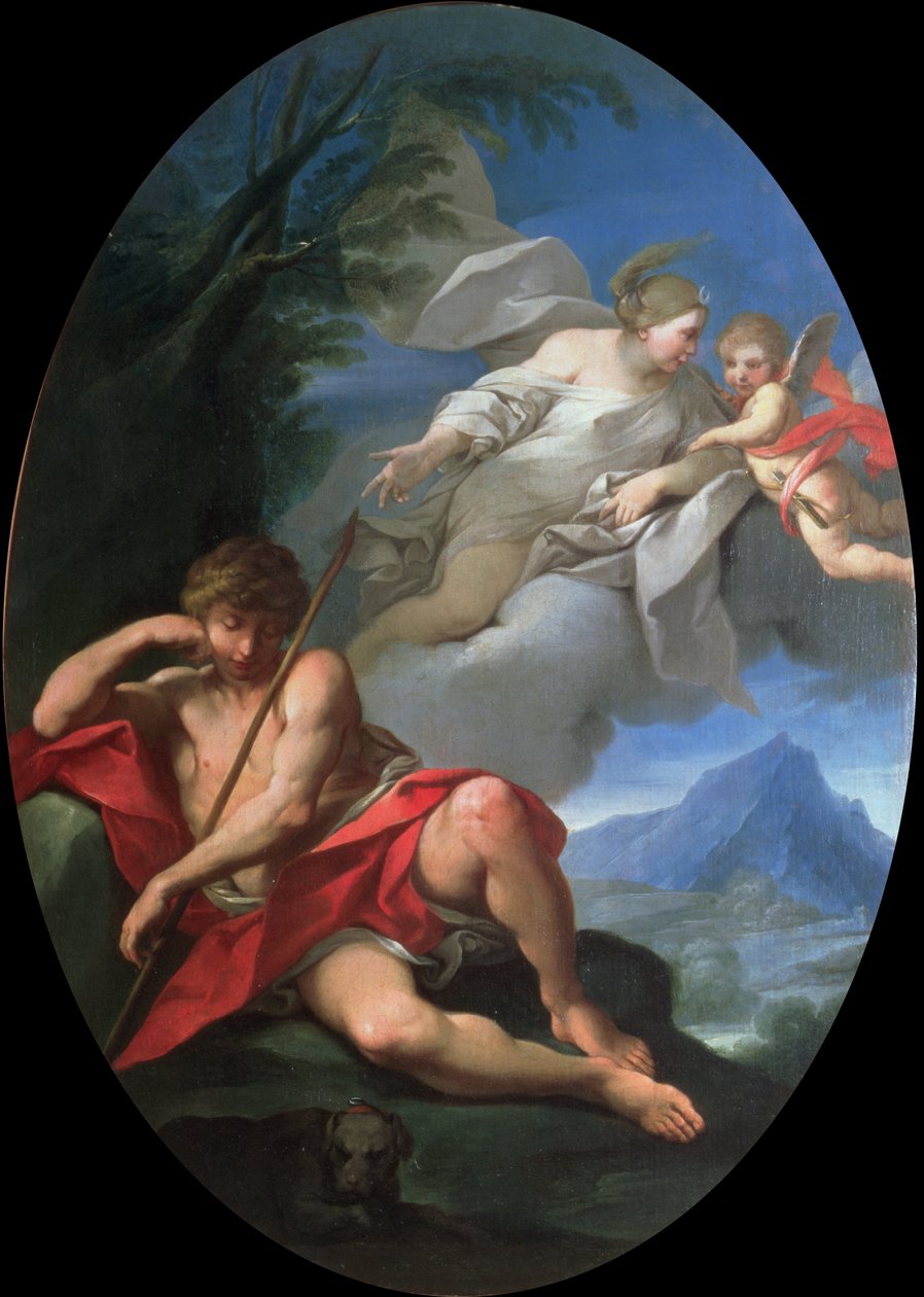 Diana og Endymion (par 78391) af Francesco Vellani