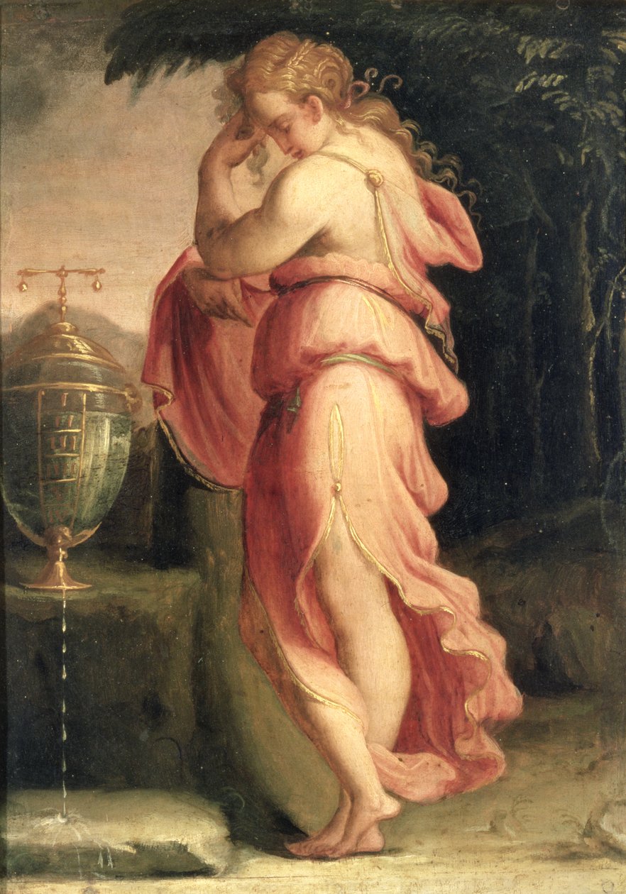Artemisia sørger over Mausolus af Francesco de Rossi Salviati Cecchino
