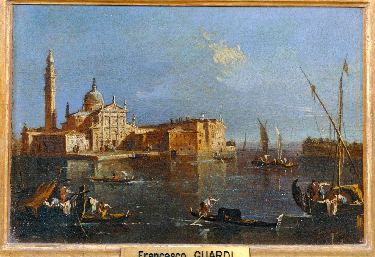 San Giorgio Maggiore ... af Francesco (circle of) Guardi