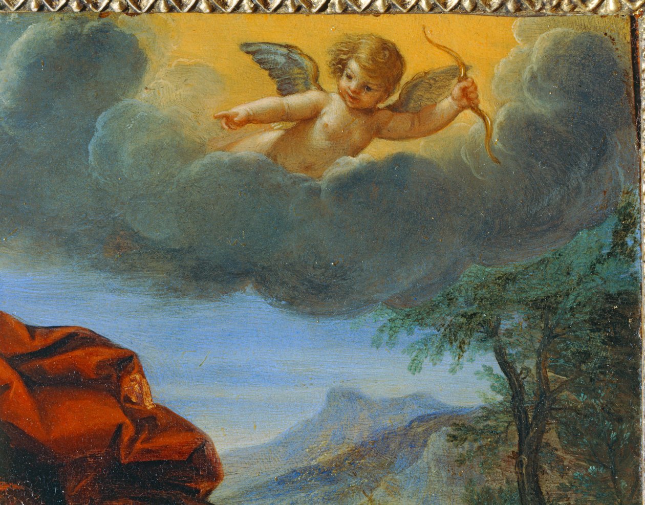 Apollon et Daphne - Apollon og Daphne ... af Francesco Albani