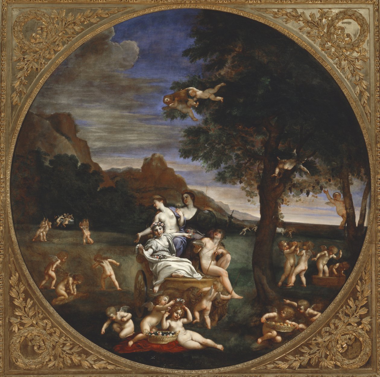 Jordens element, 1625-28 af Francesco Albani