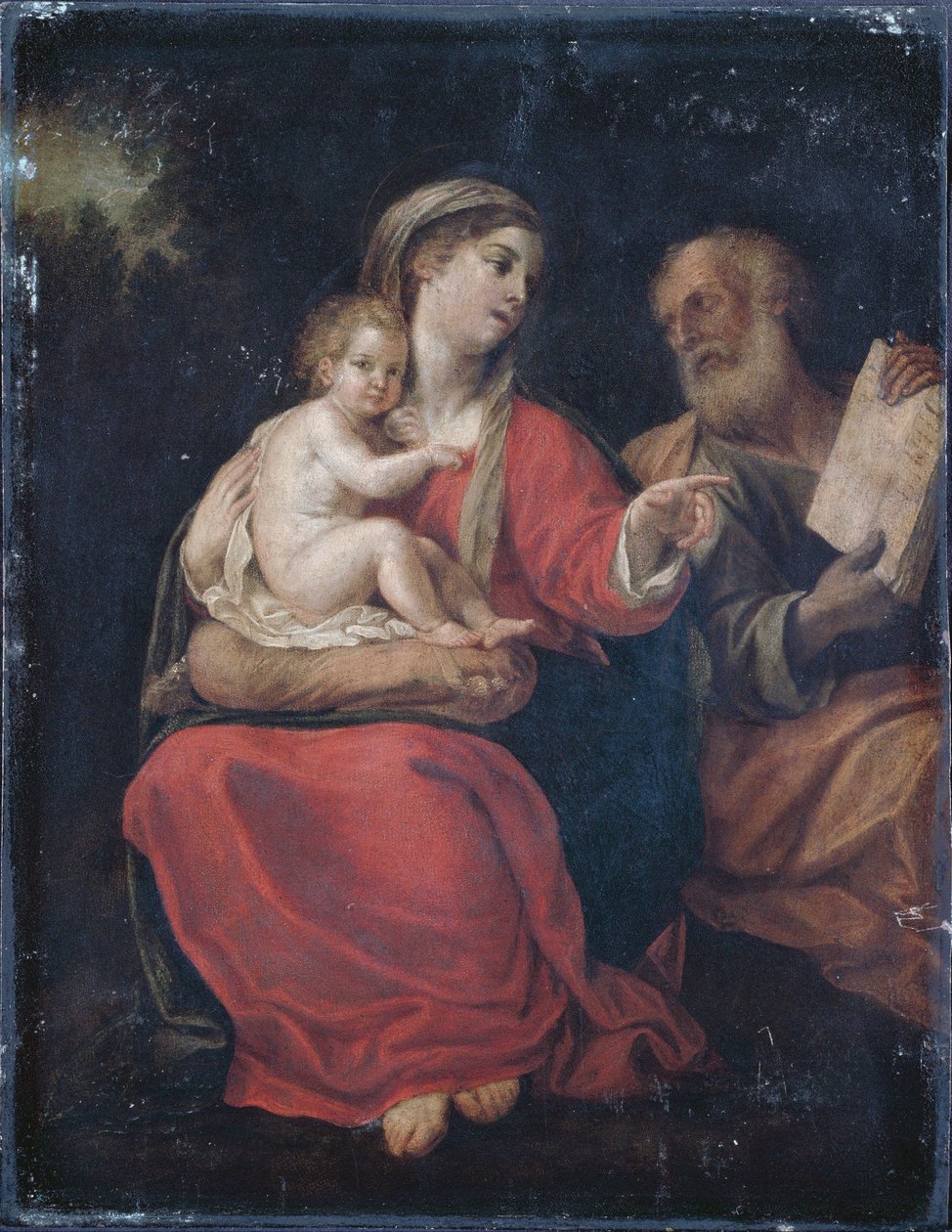 Hellig familie af Francesco Albani