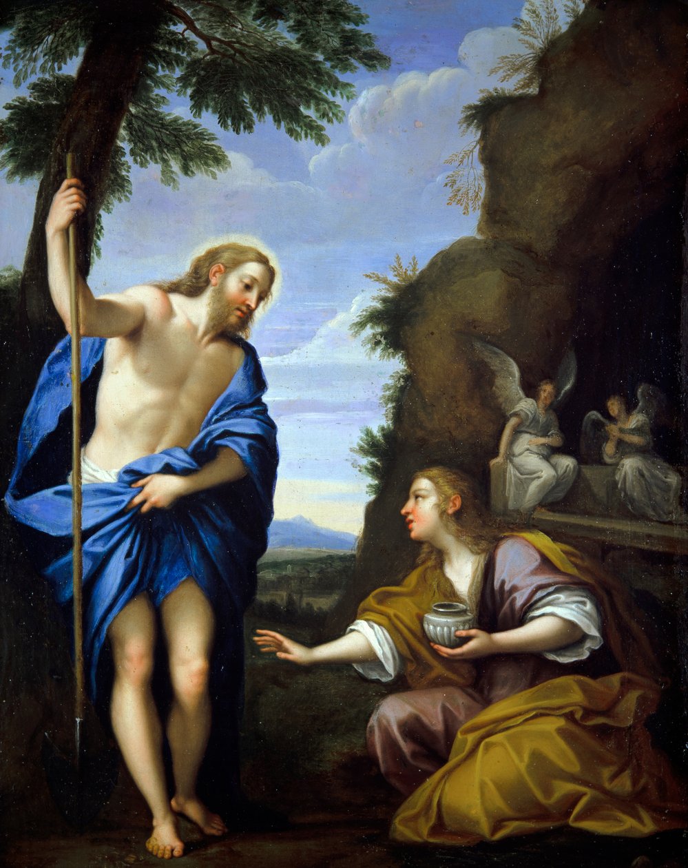 Noli me tangere (på lærred) af Francesco Albani
