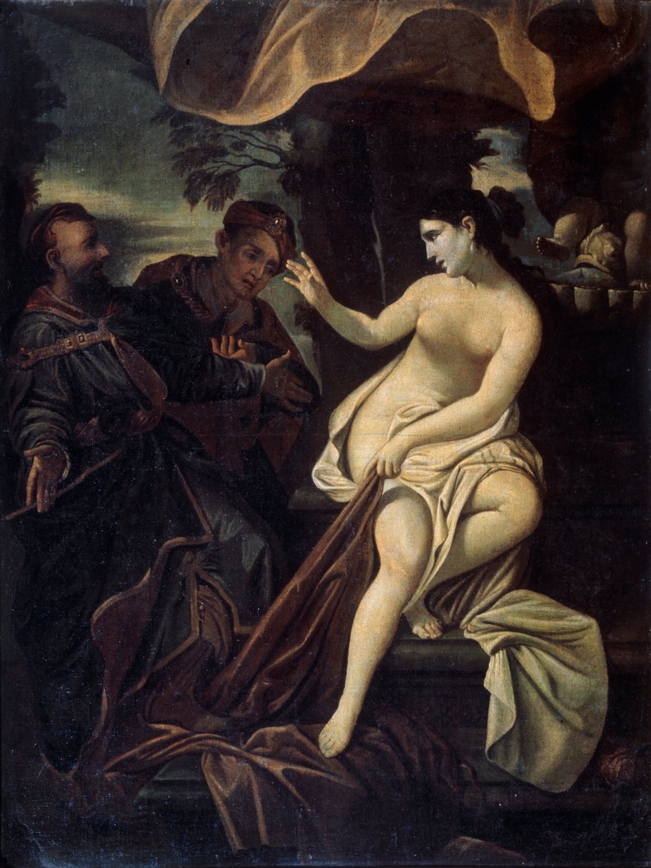 Susanna og de ældres. af Francesco Albani