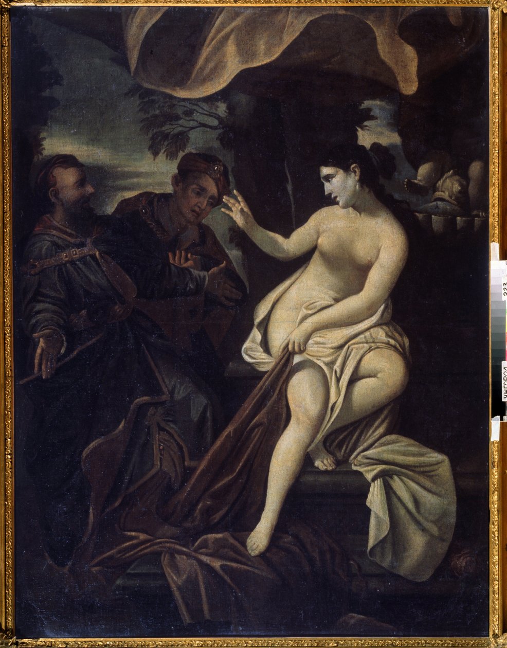 ""Susanna og de ældste"" (Susanna og de ældste) Maleri af Francesco Albani dit l
