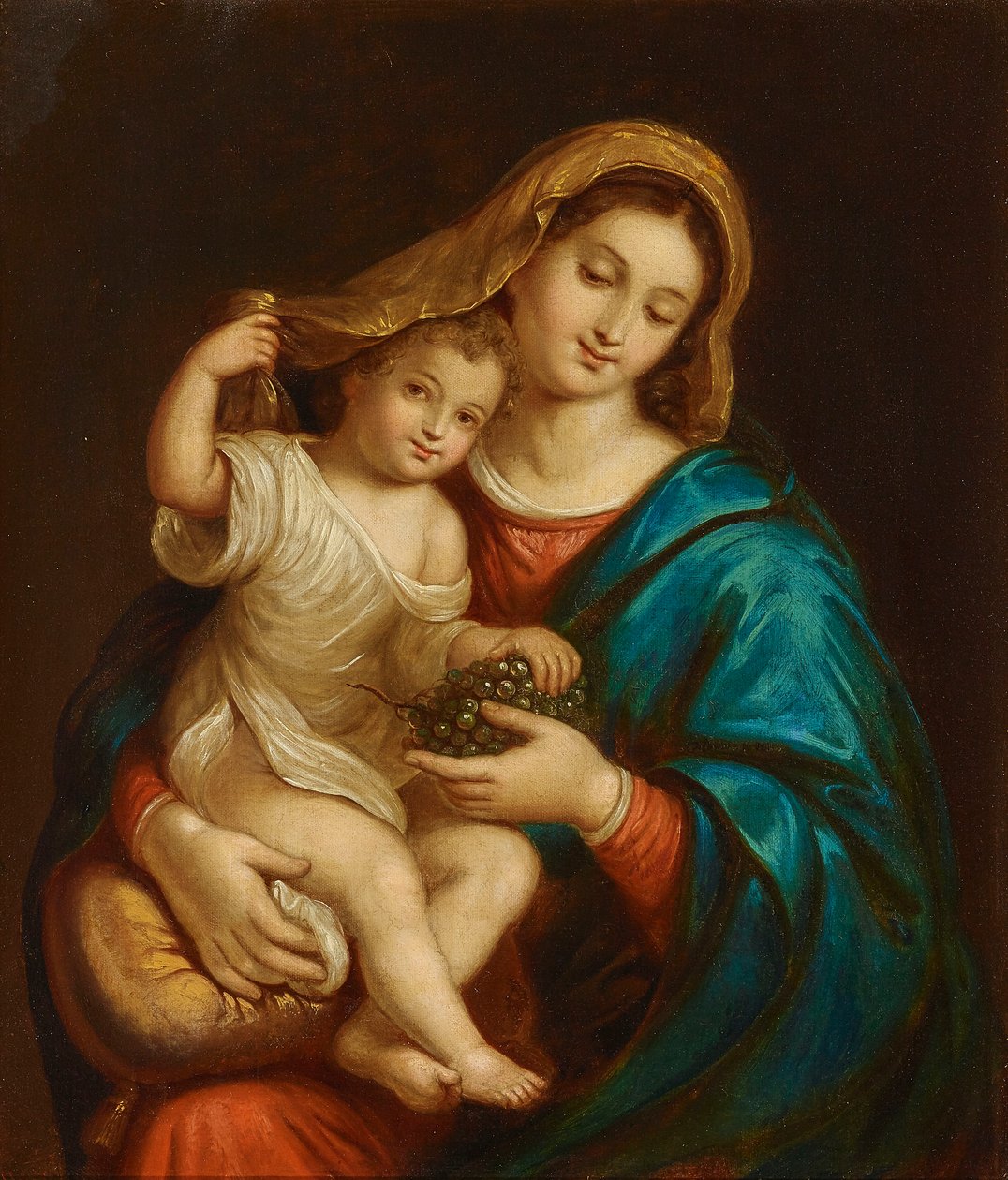 Madonna og barn af Francesco Alberi