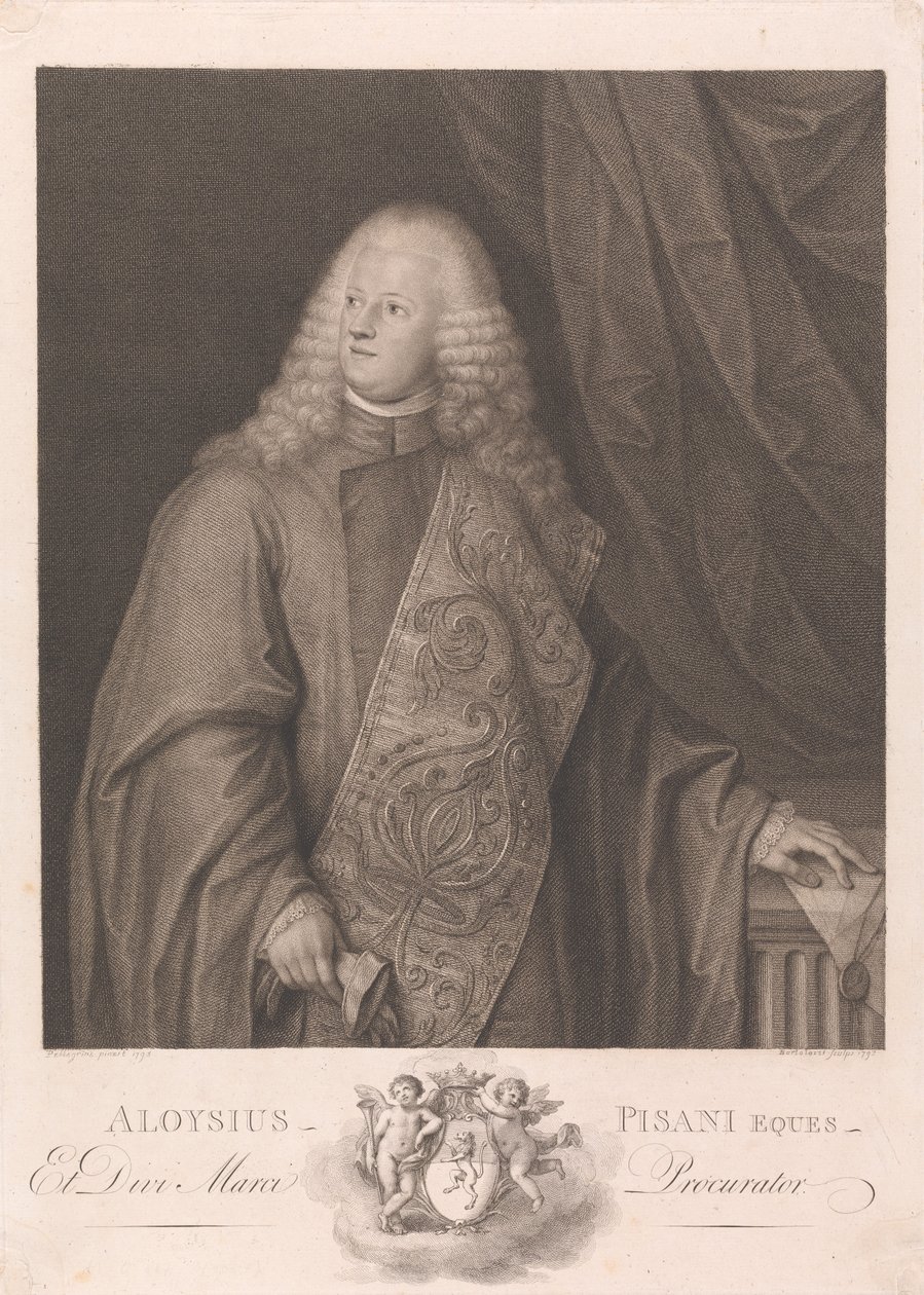 Aloysis Pisanus, ridder, og Dirius Marcus, prætorianer af Francesco Bartolozzi