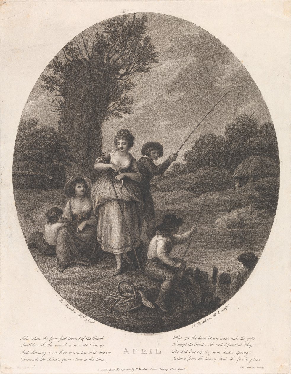 April af Francesco Bartolozzi
