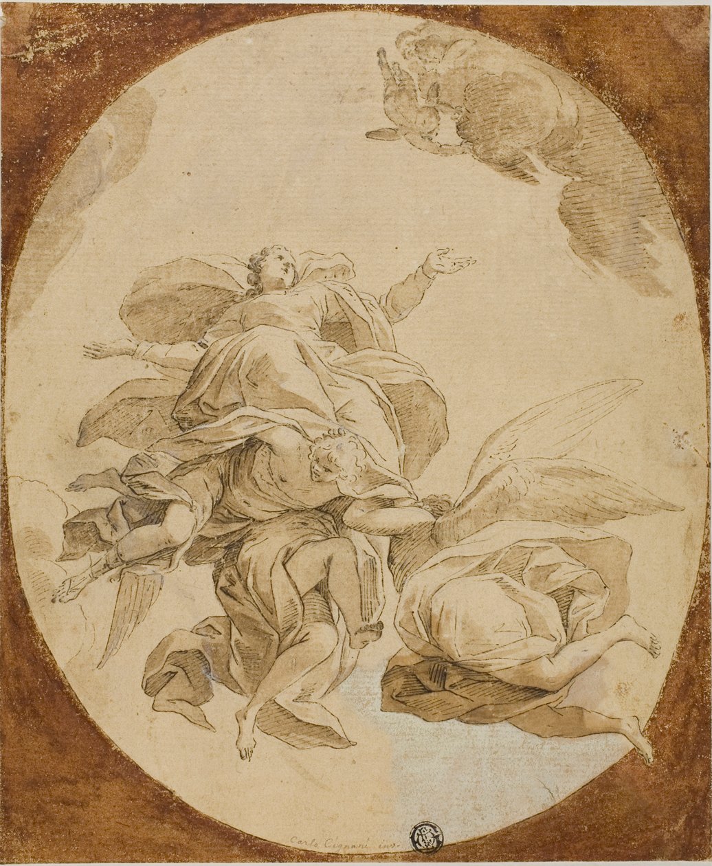 Jomfru Marias himmelfart af Francesco Bartolozzi