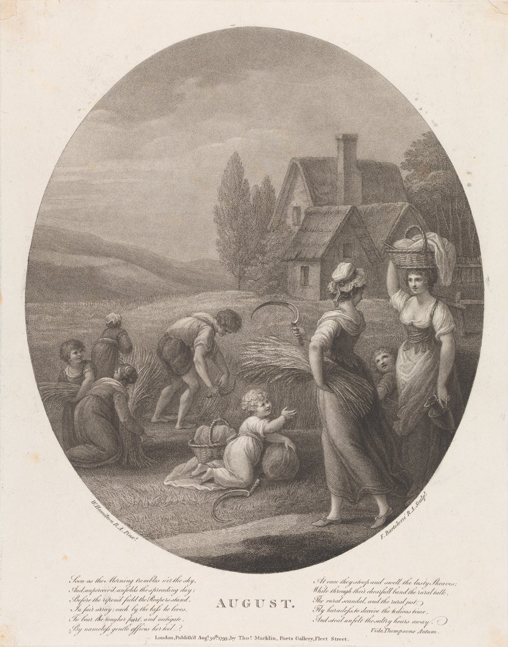 August af Francesco Bartolozzi
