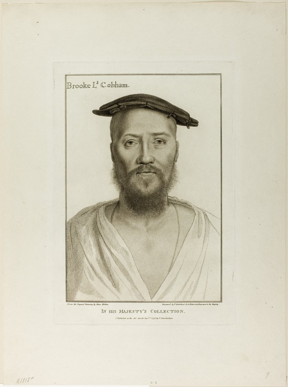 Brooke Lord Cobham af Francesco Bartolozzi