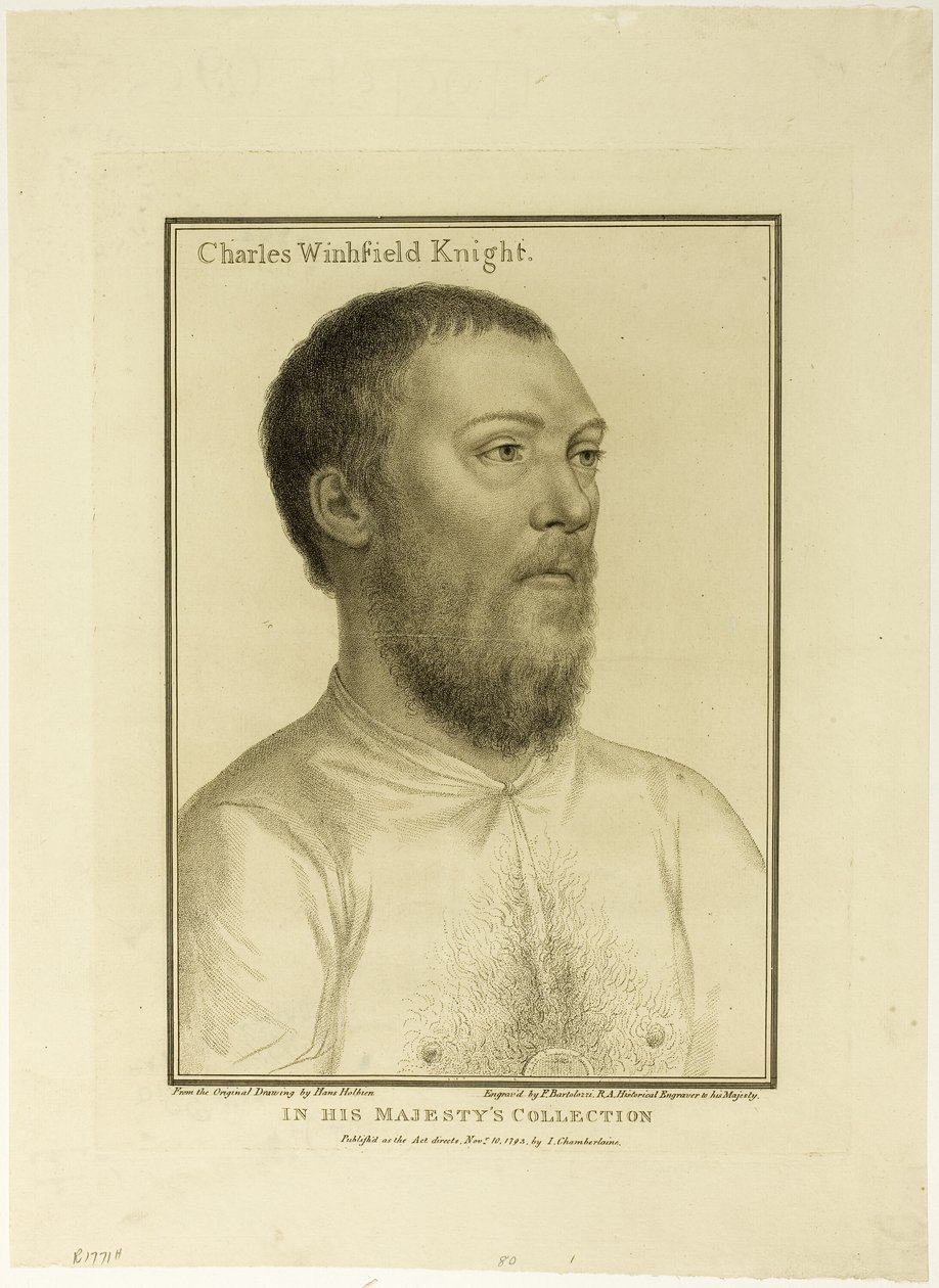 Charles Wingfield af Francesco Bartolozzi