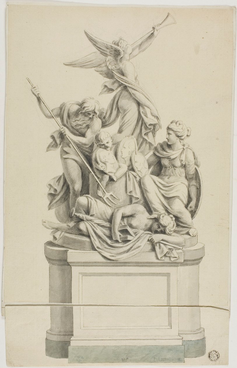 Begravelsesmonument af Francesco Bartolozzi