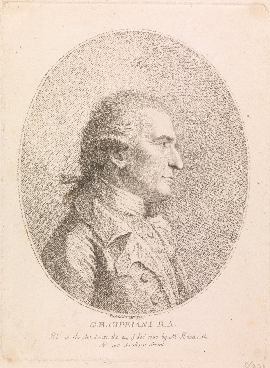 G. B. Cipriani, RA af Francesco Bartolozzi