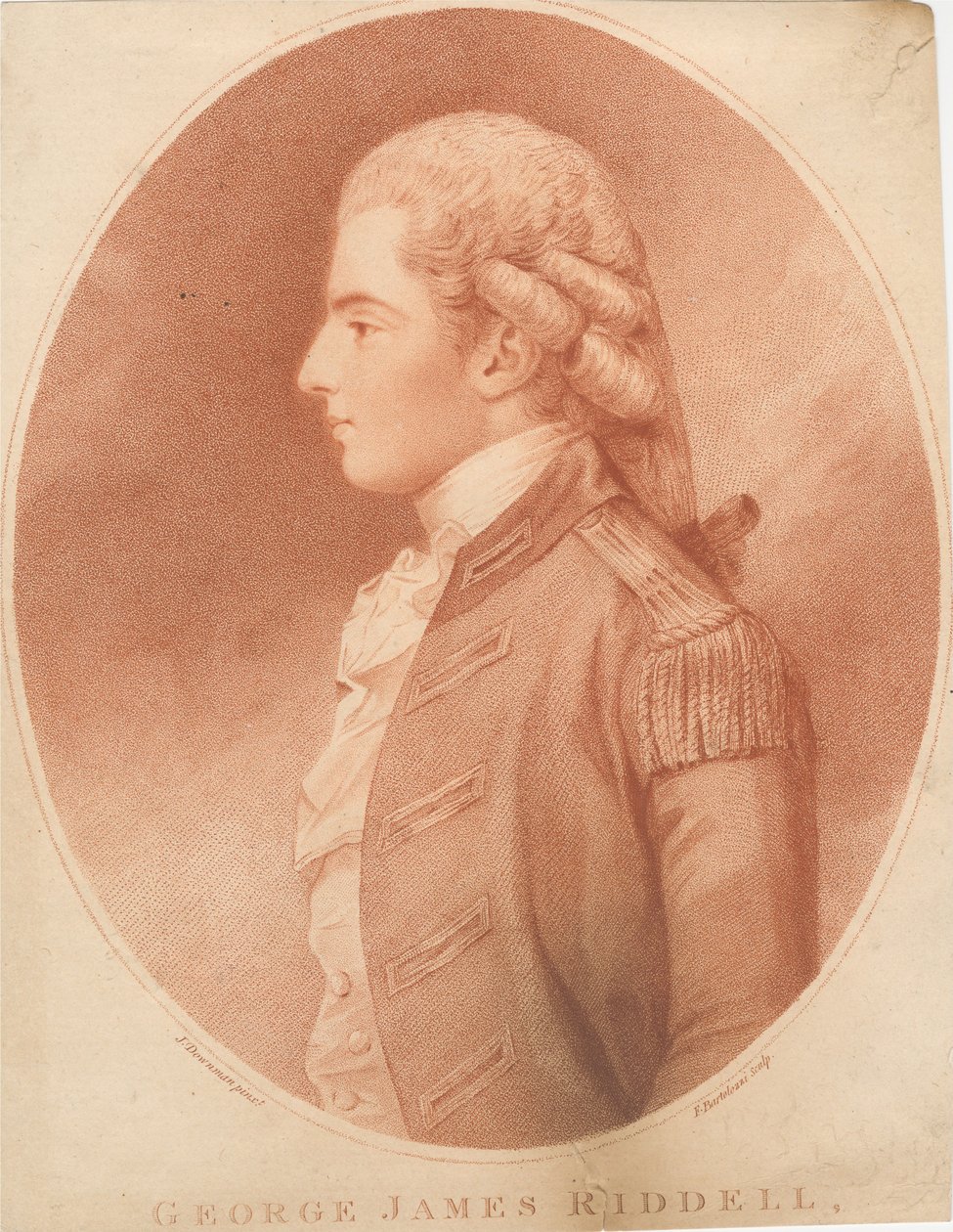 George James Riddell af Francesco Bartolozzi