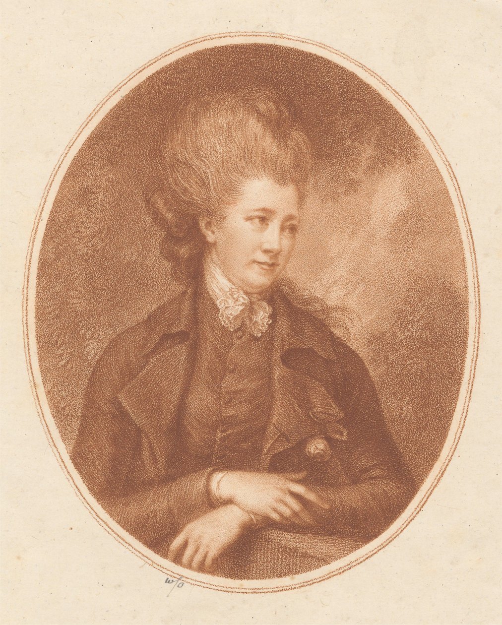 Georgiana, grevinde Spencer af Francesco Bartolozzi