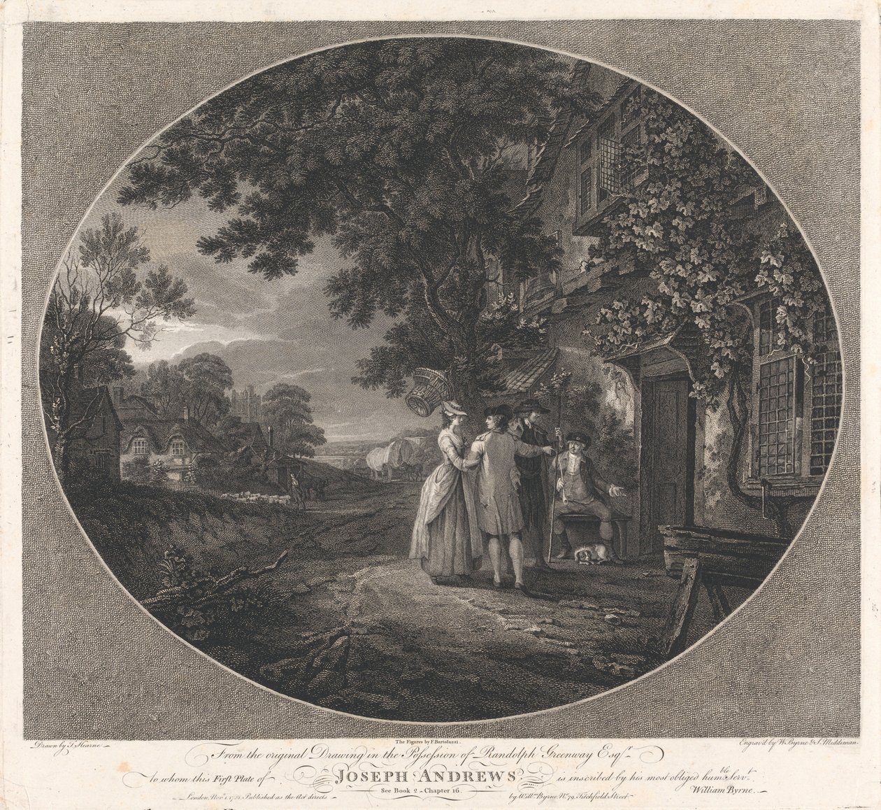 Joseph Andrews af Francesco Bartolozzi